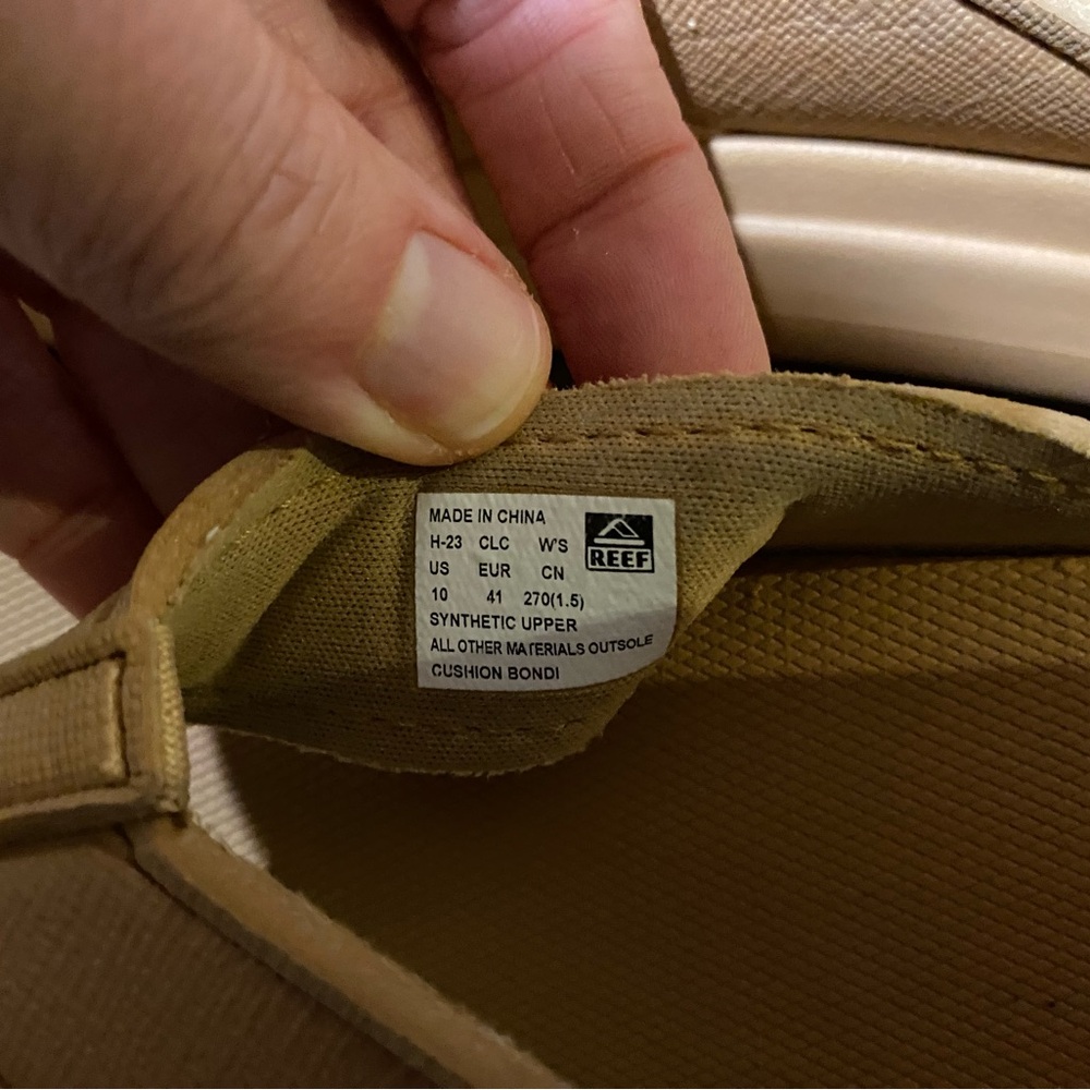 Reef Cushion Bondi- Tan Sandals - Picture 5 of 5
